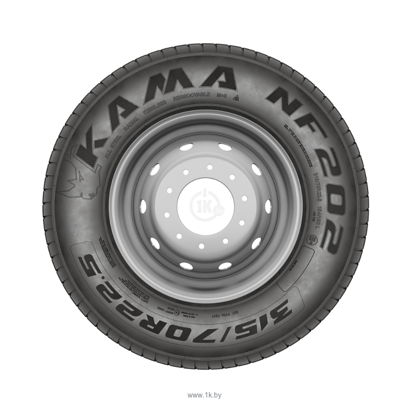 Фотографии Нижнекамскшина Кама NF 202 225/75 R17.5 129/127M