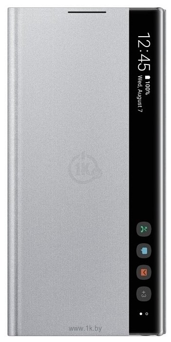 Фотографии Samsung Clear View Cover для Samsung Galaxy Note10 (серебристый)