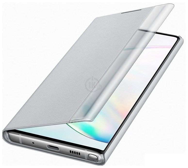 Фотографии Samsung Clear View Cover для Samsung Galaxy Note10 (серебристый)