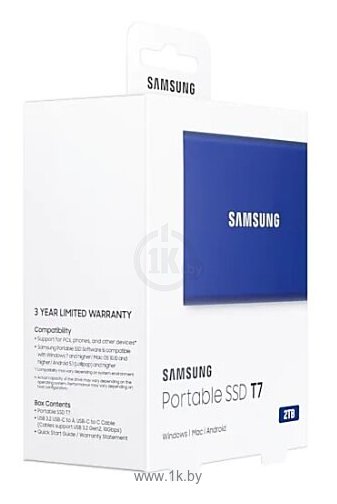 Фотографии Samsung Portable T7 2 ТБ