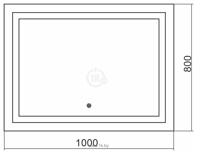 Фотографии Silver Mirrors  Ливия 100х80 ФР-00001225