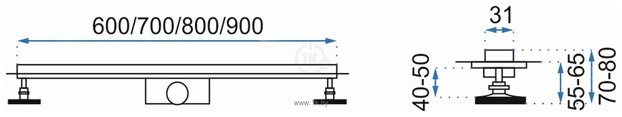 Фотографии Rea Neo Slim Pro 900 (зеркальный золотой)