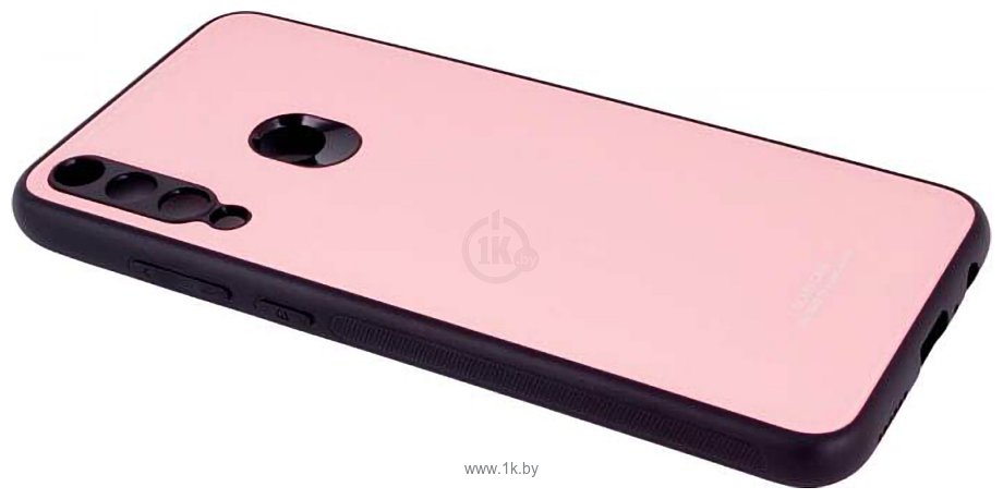 Фотографии Case Glassy для Huawei Y6p (розовый)