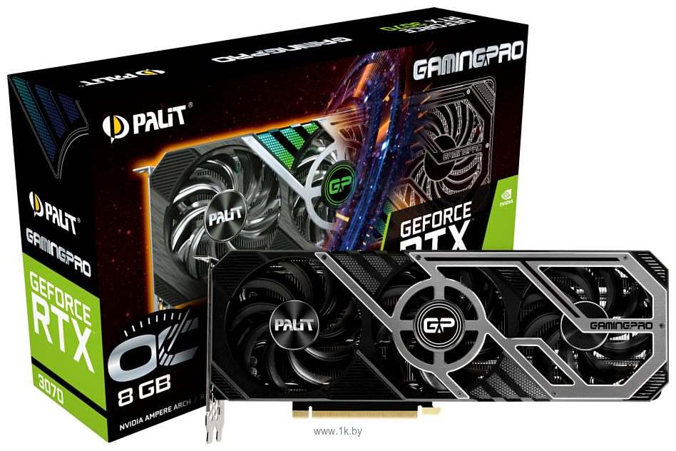 Фотографии Palit GeForce RTX 3070 GamingPro OC V1 8GB GDDR6