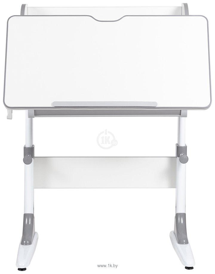 Фотографии Anatomica Smart-10 Plus + стул + надстройка + выдвижной ящик с серым стулом Lux-01 (белый/серый)