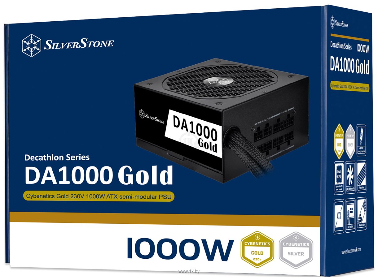 Фотографии SilverStone DA1000 Cybenetics Gold SST-DA1000-GH