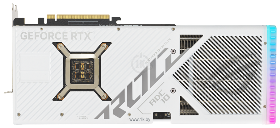 Фотографии ASUS ROG Strix GeForce RTX 4090 24GB GDDR6X White OC Edition (ROG-STRIX-RTX4090-O24G-WHITE)