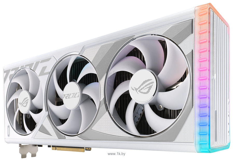 Фотографии ASUS ROG Strix GeForce RTX 4090 24GB GDDR6X White OC Edition (ROG-STRIX-RTX4090-O24G-WHITE)