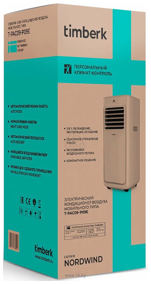 Фотографии Timberk T-PAC09-P09E-WF