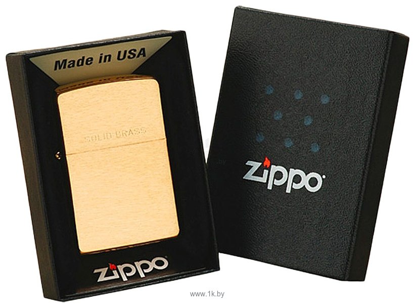 Фотографии Zippo Solid Brass 204