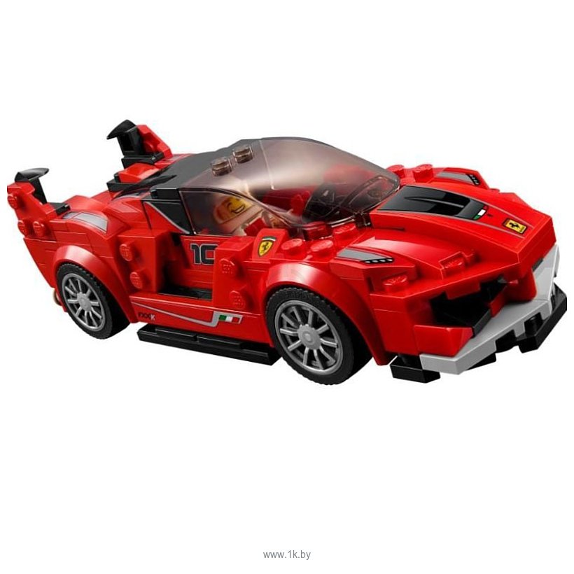 Фотографии Lepin Speed Champions 28005 Ferrari FXX K и Центр Разработки