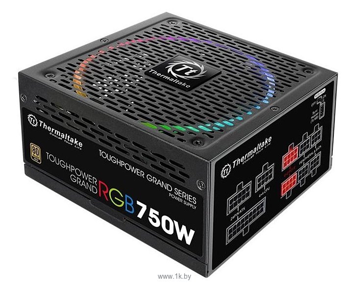 Фотографии Thermaltake Toughpower Grand RGB Gold (RGB Sync Edition) 750W