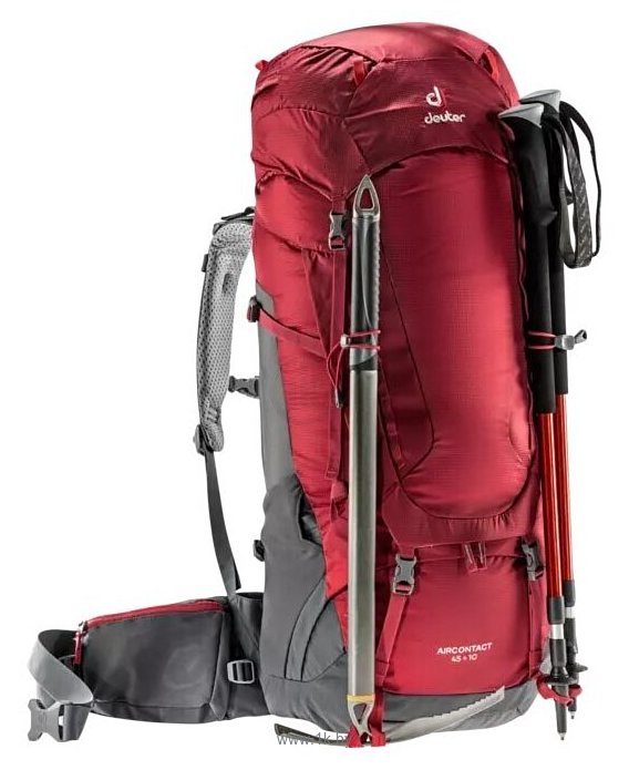 Фотографии Deuter Aircontact 45 + 10 (cranberry-graphite)