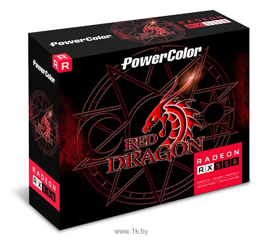 Фотографии PowerColor Red Dragon Radeon RX 550 2048MB (AXRX 550 2GBD5-DH)