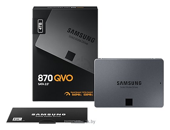 Фотографии Samsung 870 QVO 4000 GB MZ-77Q4T0BW