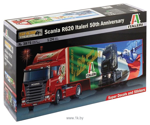 Фотографии Italeri 3875 Scania R620 Italeri 50Th Anniversary
