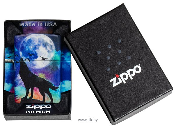 Фотографии Zippo Wolf Design 49683