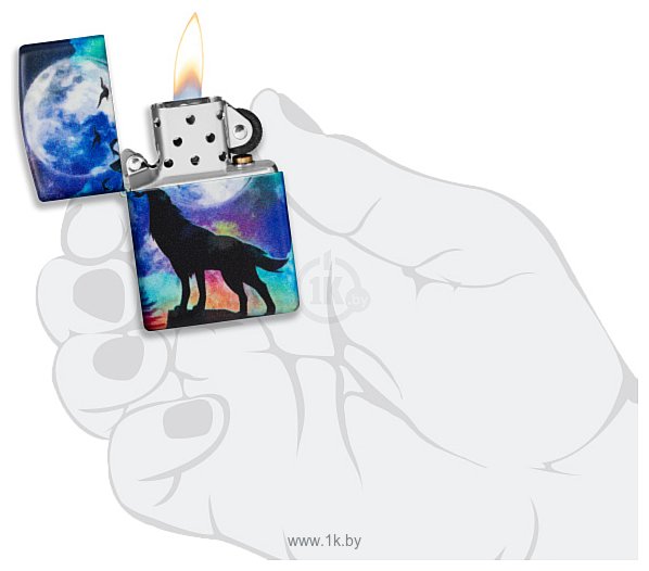 Фотографии Zippo Wolf Design 49683