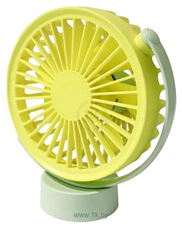 Фотографии Miniso Mini Fan MS-2613D (мятный/желтый)