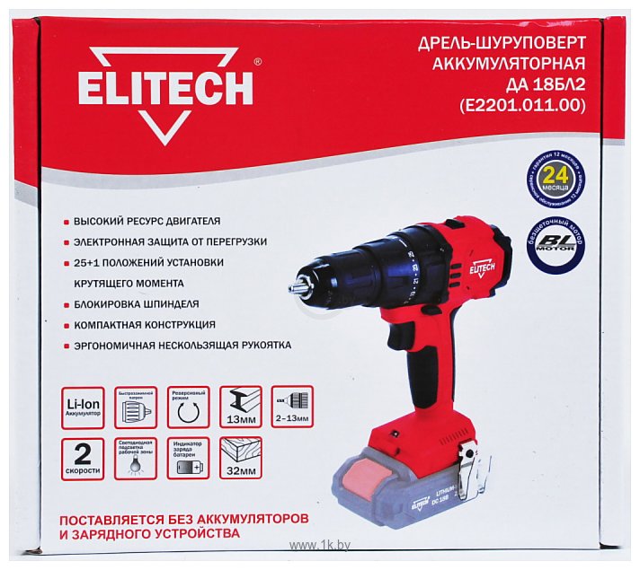 Фотографии Elitech ДА 18БЛ2 E2201.011.00