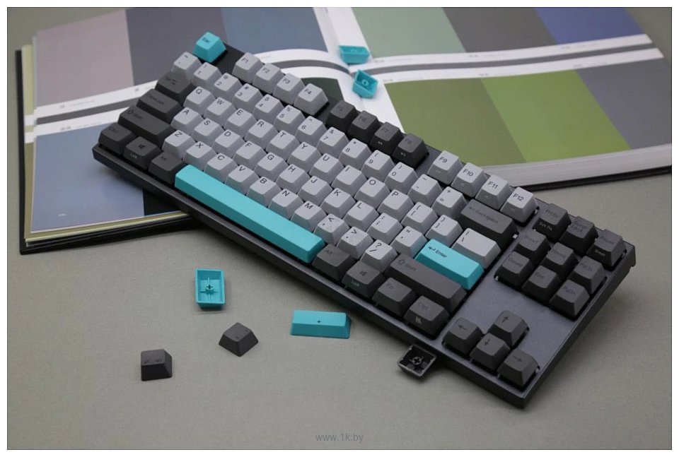 Фотографии Varmilo VD87 V2 Dual Mode Moonlight Cherry MX Silent Red (без кириллицы)