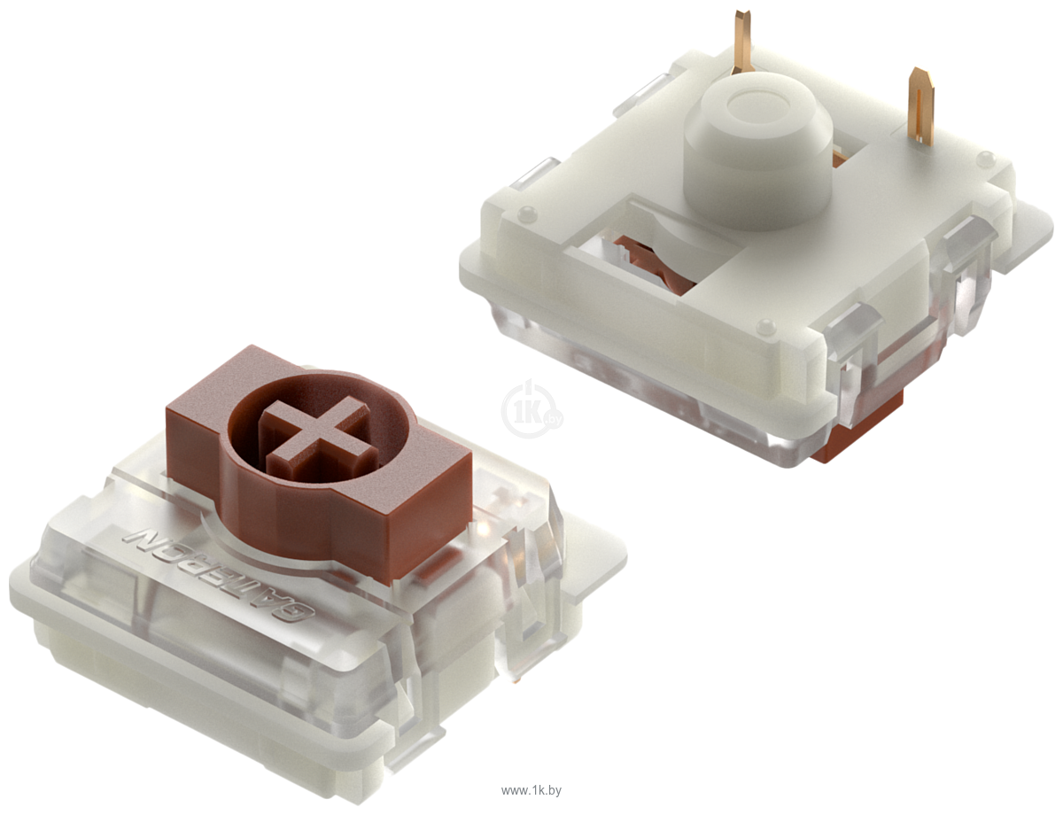 Фотографии NuPhy Air75 V2 Ionic White Gateron Low Profile Brown 2.0