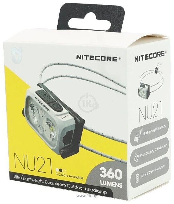 Фотографии Nitecore NU21 (белый)