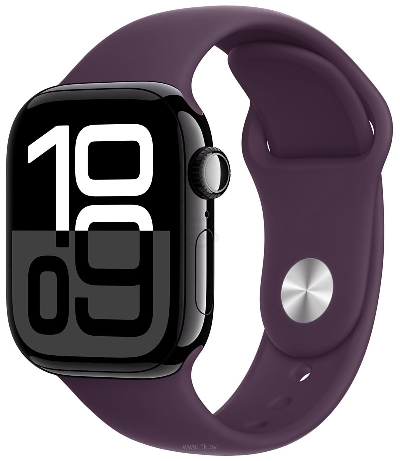 Фотографии Apple Watch Series 10 42 мм (алюминиевый корпус, спортивный силиконовый ремешок S/M)