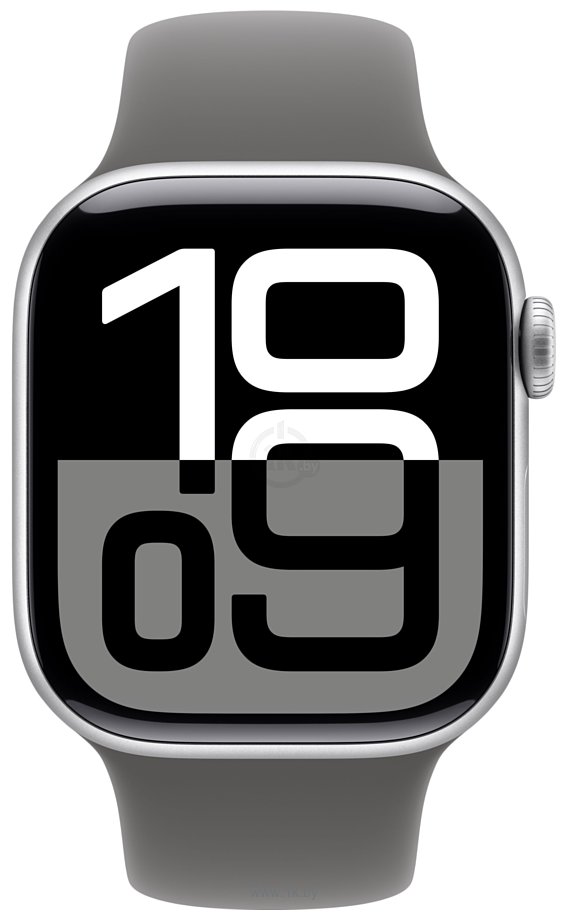 Фотографии Apple Watch Series 10 42 мм (алюминиевый корпус, спортивный силиконовый ремешок S/M)