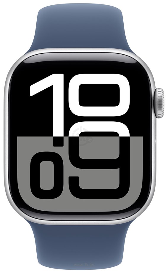 Фотографии Apple Watch Series 10 42 мм (алюминиевый корпус, спортивный силиконовый ремешок S/M)