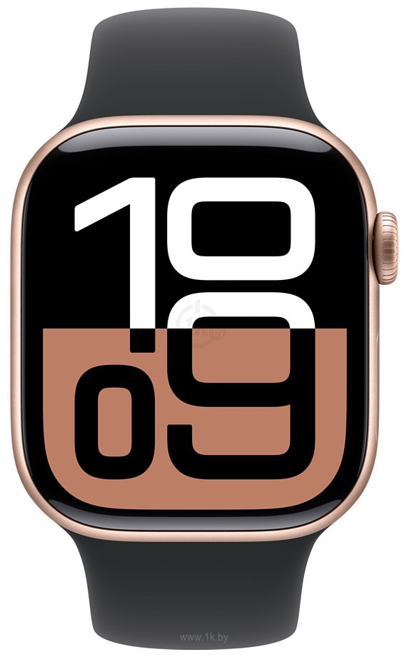 Фотографии Apple Watch Series 10 42 мм (алюминиевый корпус, спортивный силиконовый ремешок S/M)
