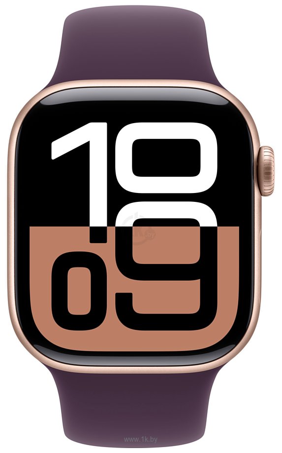 Фотографии Apple Watch Series 10 42 мм (алюминиевый корпус, спортивный силиконовый ремешок S/M)