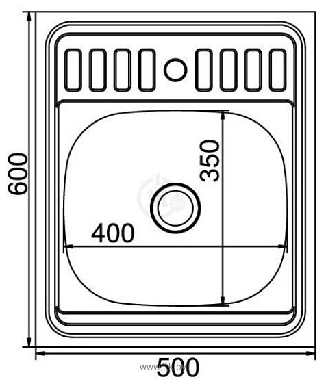 Фотографии Mixline 527974 (полированная, 0.6 мм)