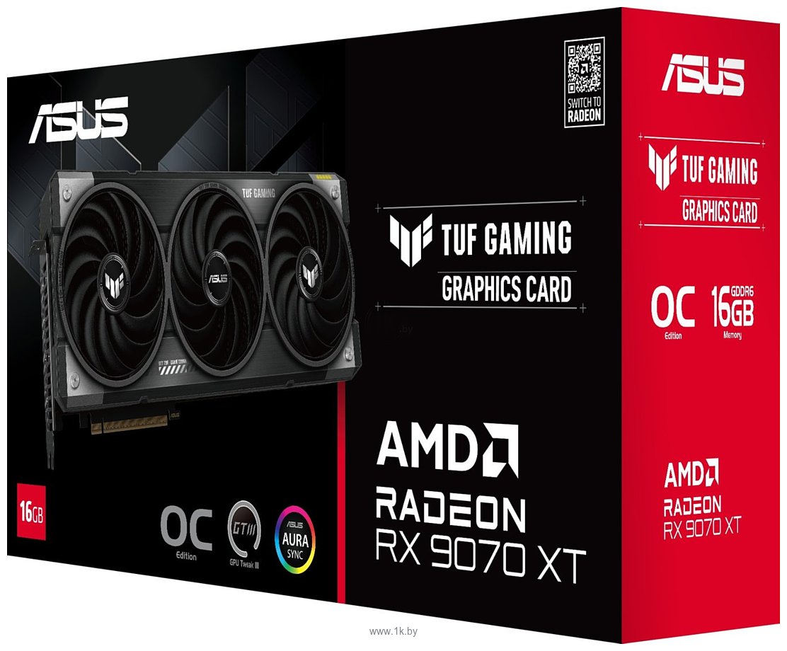 Фотографии ASUS TUF Gaming Radeon RX 9070 XT OC Edition 16GB GDDR6 (TUF-RX9070XT-O16G-GAMING)