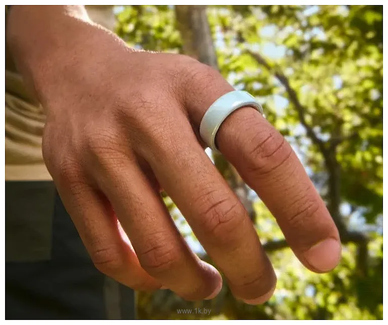 Фотографии Oura Ring 4 Ceramic (голубой, размер 4) Фотографии Oura Ring 4 Ceramic (голубой, размер 4)