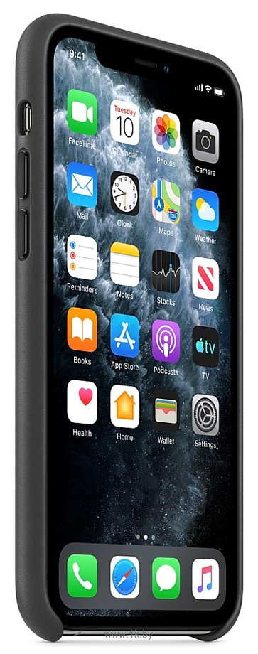 Фотографии Apple Leather Case для iPhone 11 Pro (черный)