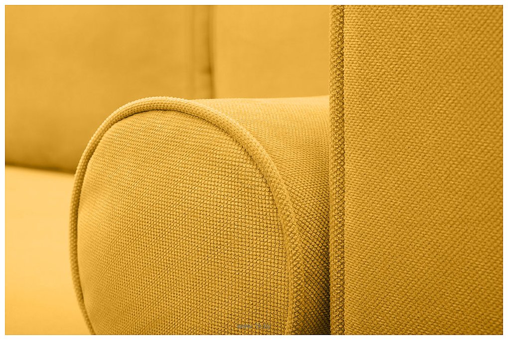 Фотографии Divan Динс Velvet Yellow 210 см (велюр, желтый)