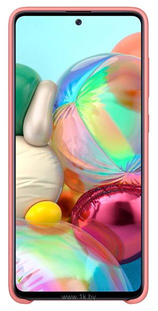 Фотографии Samsung Silicone Cover A71 (розовый)