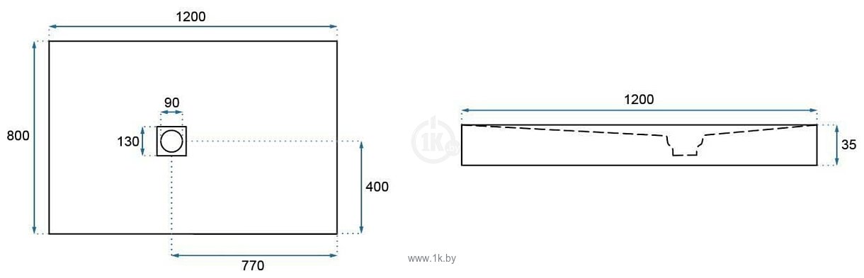 Фотографии Rea Rock 120x80 (черный)