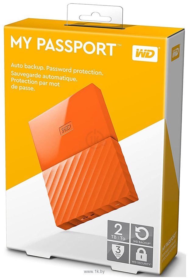 Фотографии Western Digital My Passport 2TB WDBS4B0020BOR