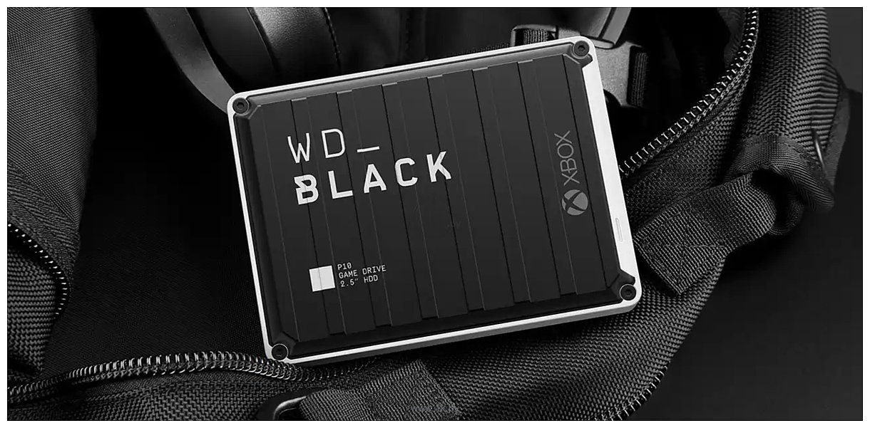 Фотографии Western Digital Black P10 Game Drive for Xbox 4TB WDBA5G0040BBK