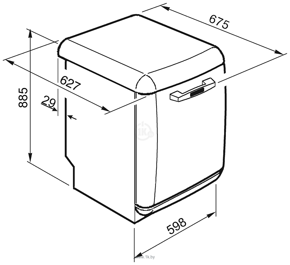 Фотографии Smeg LVFABBL3