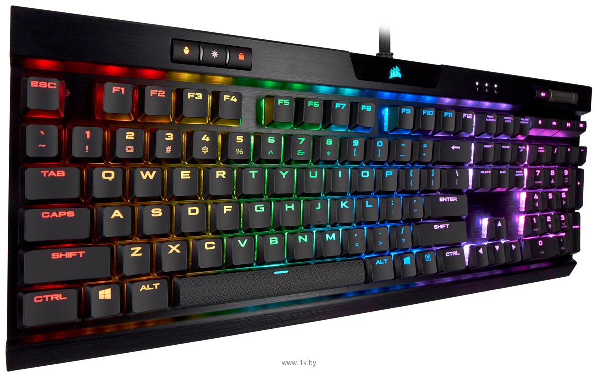 Фотографии Corsair K70 RGB MK.2 Low Profile Cherry MX Speed (без кириллицы)