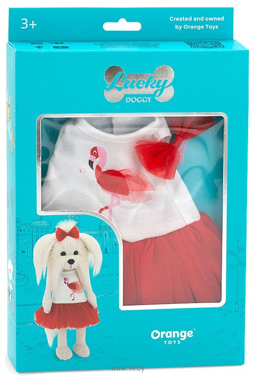 Фотографии Orange Toys Lucky Doggy Любовь и Фламинго L049