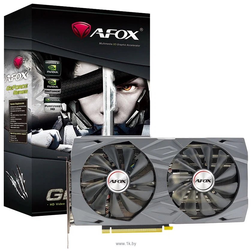 Фотографии AFOX GeForce RTX 3060 12GB (AF3060-12GD6H2)