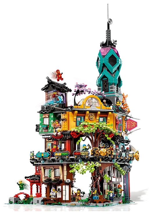 Фотографии LEGO Ninjago 71741 Сады Ниндзяго-Сити