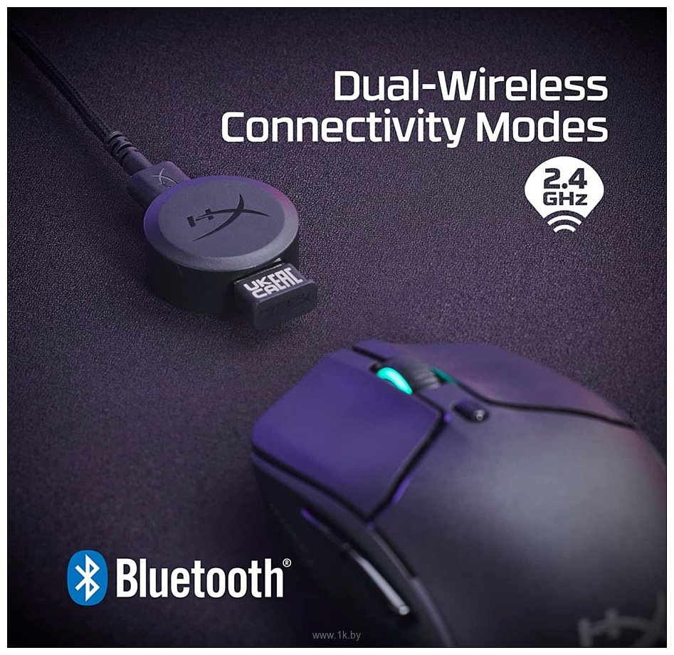 Фотографии HyperX Pulsefire Haste 2 Wireless black