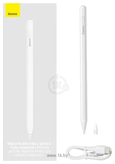 Фотографии Baseus Smooth Writing 2 Series Dual Charging Stylus (Active Wireless Version) Фотографии Baseus Smooth Writing 2 Series Dual Charging Stylus (Active Wireless Version)