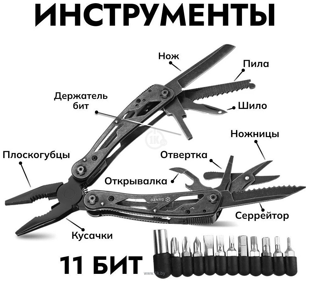 Фотографии Ganzo G202BS Blackwash