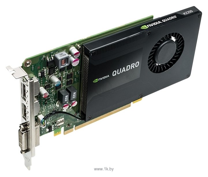 Фотографии PNY Quadro K2200 PCI-E 2.0 4096Mb 128 bit DVI